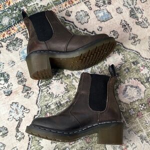 Dr. Martens Cadence Greenland Heeled Chelsea Boots Women's Size 5